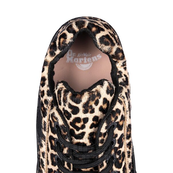 Dr Martens Buzz 5 Lace Mini Shoe (Leopard) | Dr Martens Shoes