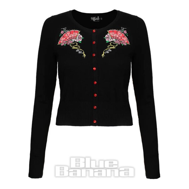 Hell Bunny Yuna Cardigan (Black) | Alternative Tops, Gothic Cardigan
