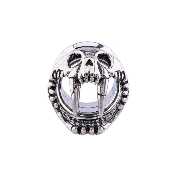 Blue Banana Surgical Steel Viper Saddle Hanger (Silver) | Body Piercing Jewellery