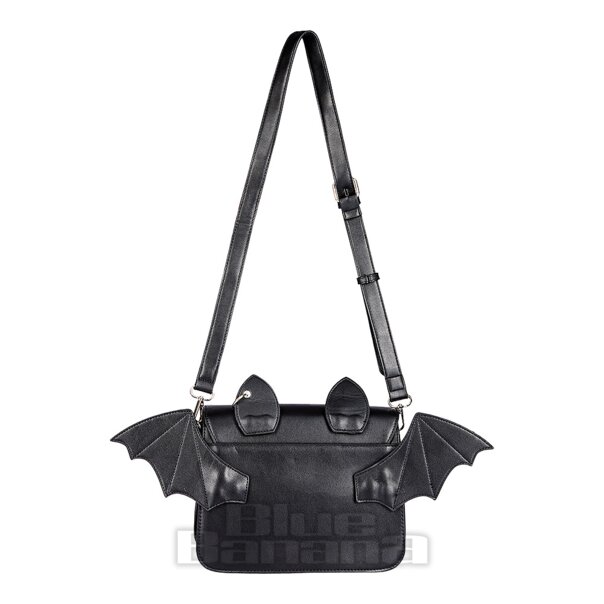 Banned Catacomb Bat Handbag (Black) | Blue Banana