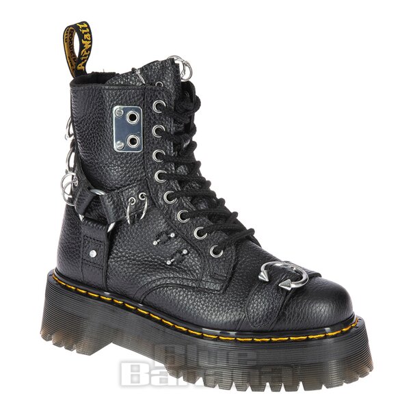 Dr Martens Jadon Hardware Piercing Boots (Noir)