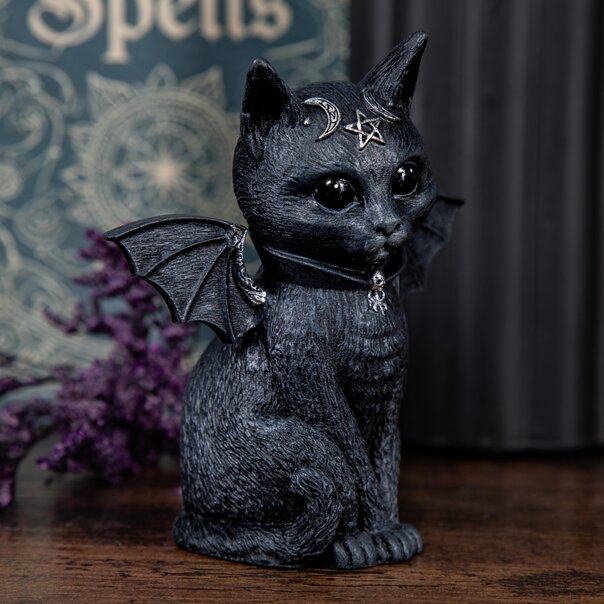 Nemesis Now Malpuss Figurine, Occult Winged Cat Ornament