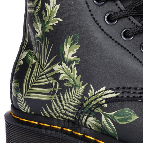 Dr Martens 1460 Evergreen Genix Boots (Black) | 1460 Boots