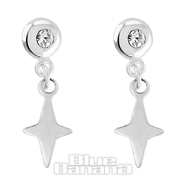 Blue Banana Langer Stern Aus Sterlingsilber Fadenlose Labrets (2Er-Pack) | Blue Banana