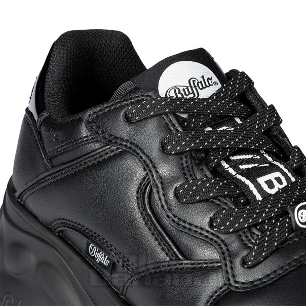 Baskets véganes Buffalo Blader (noires) | Blue Banana Footwear