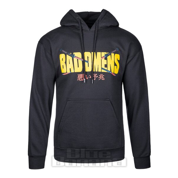 Bad Omens Samurai Hoodie (Schwarz) | Blue Banana