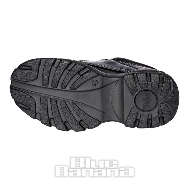 Baskets basses Buffalo Classic (noir et blanc) | Blue Banana Footwear