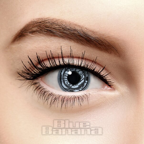 Weiße bionische farbige Kontaktlinsen (30 Tage) | Coloured Contacts