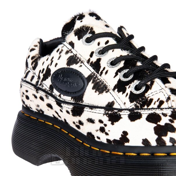 Dr. Martens Buzz 5I Dalmatiner-Schuh (Schwarz & Creme) | Blue Banana