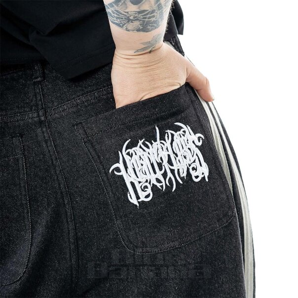 Innocent Echo Trousers (Black) | Blue Banana