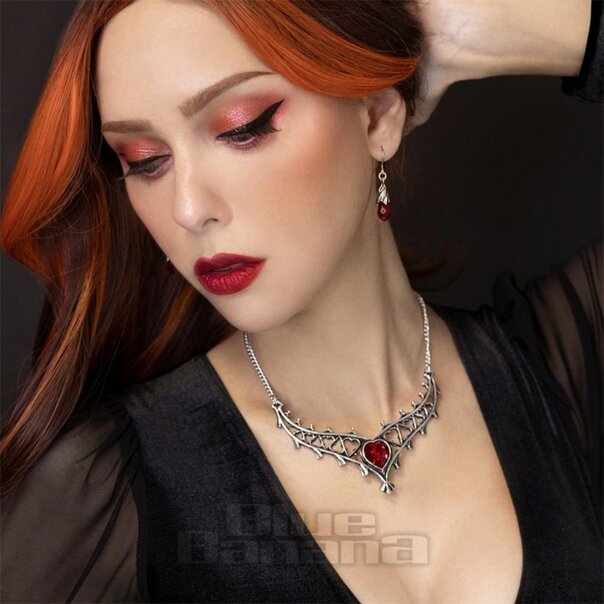 Collar isabelino Alchemy Gothic (plata) | Accesorios Blue Banana