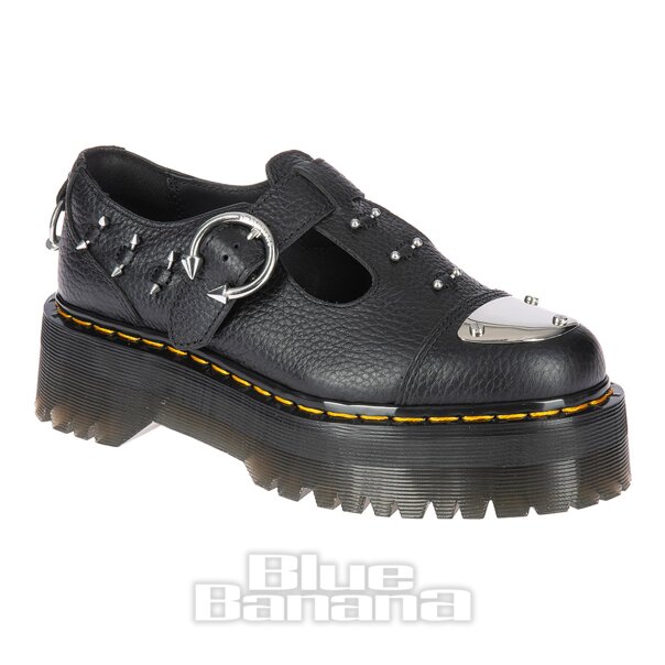 Dr Martens Bethan Piercing Mary Jane Platform Shoes (Nero)