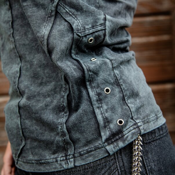 Poizen Industries Noctis Vest (Grey) | Alternative Clothing