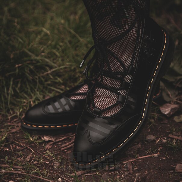 Dr Martens Elphie Ii Wednesday Shoes (Black) | Blue Banana