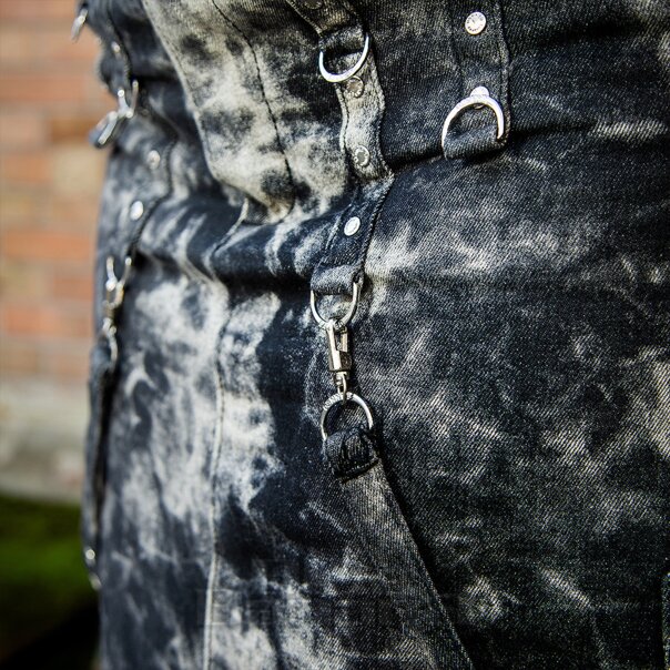 Banned Eris Camo Skirt (Grey) | Blue Banana