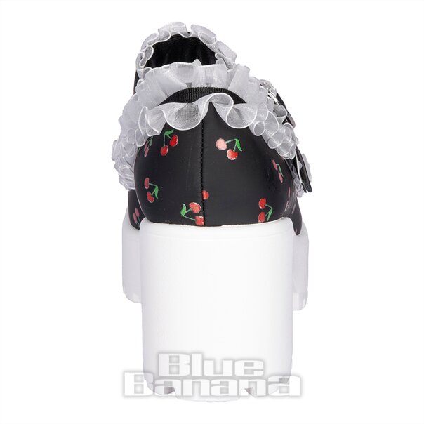 Koi Cherry Bakewell Platform Frill Mary Jane Scarpe | Scarpe Kawaii