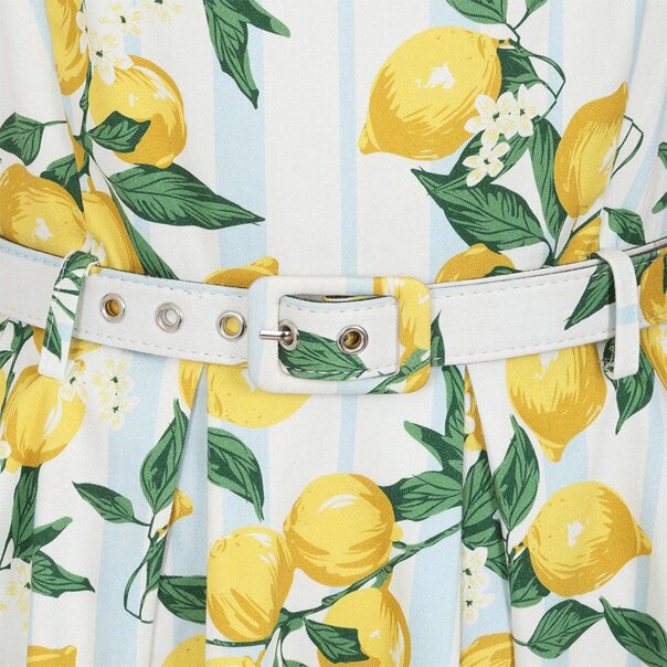 Banned June Lemon Dress (Multicolour) | Alternative Fashion, Goth Clothing