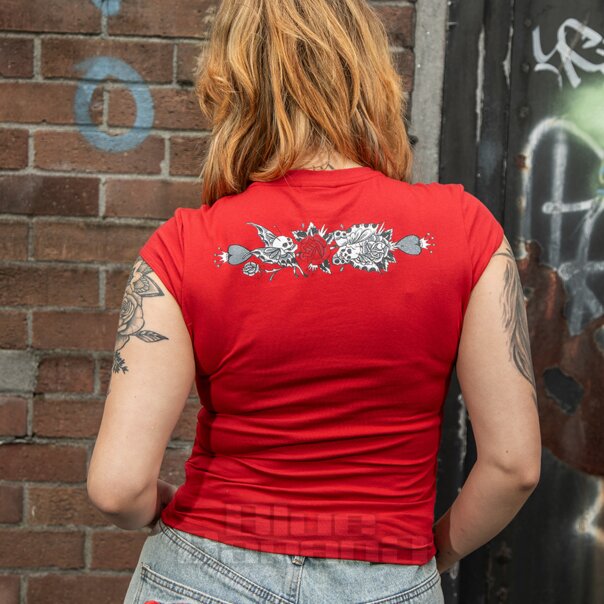 Ed Hardy Death Or Glory T-Shirt (Red) | Alternative Fashion, Goth Clothing