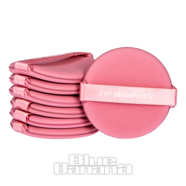 Piumini da cipria (rosa fragola) | Lenti a contatto colorate