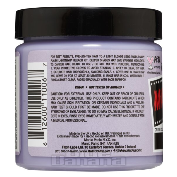 Manic Panic Silver Stiletto Toner | Vegan Hair Dye