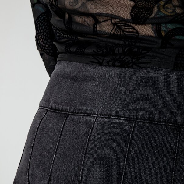 The Ragged Priest Affinity Skirt (Black) | Alternative Autumn Clothing