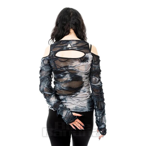 Chemical Black Viola Top (Grey) | Blue Banana