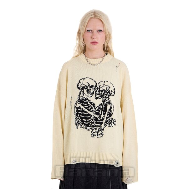 Der Ragged Priest Everlasting Jumper (Ecru) | Blue Banana