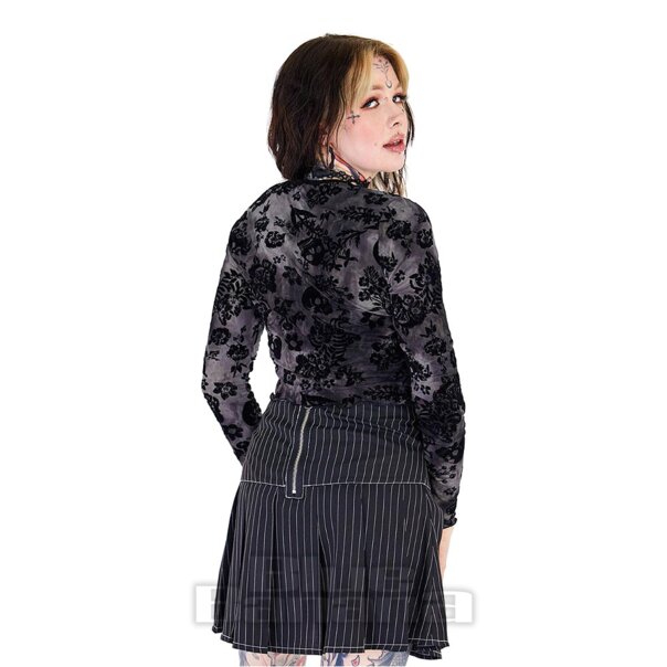 Jawbreaker Skull Top (Schwarz) | Blue Banana