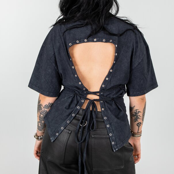 The Ragged Priest Window T-Shirt (Black) | Alternative Fashion