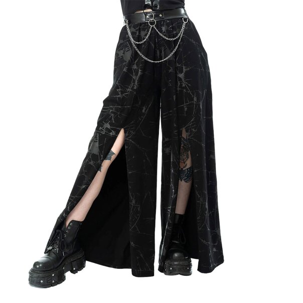 Vixxsin Shadowglass Hose (Schwarz) | Gothic-Sommerkleidung