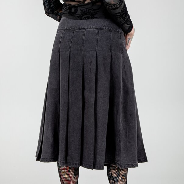 The Ragged Priest Affinity Skirt (Black) | Alternative Autumn Clothing