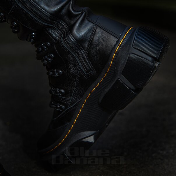 Stivali Dr Martens Hi-Soft in pelle (neri) | Blue Banana