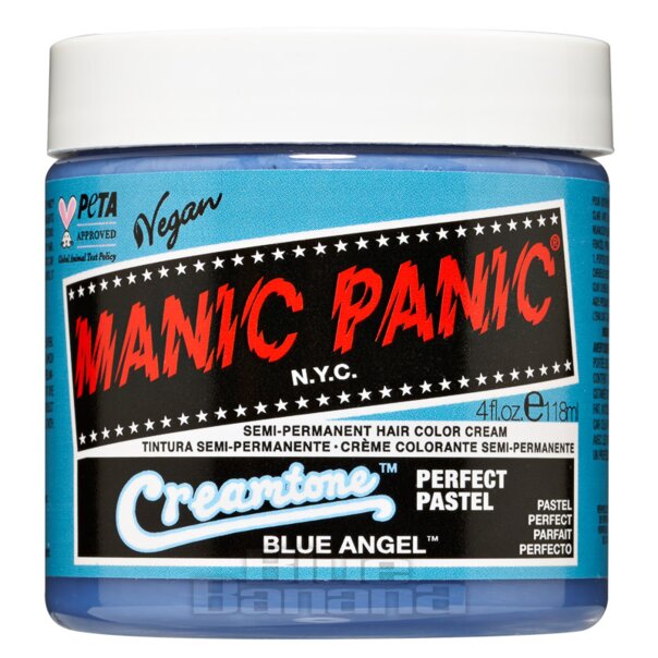 Tinte capilar semi-permanente de Manic Panic Creamtones Perfect Pastel (Blue Angel - Azul ángel)