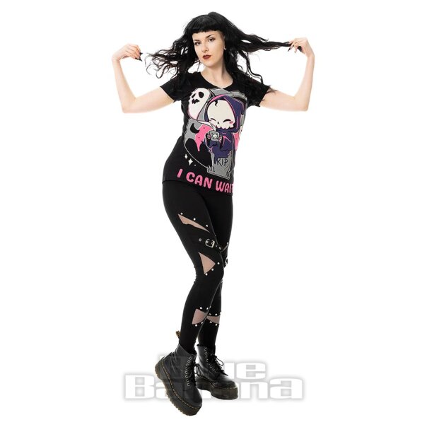 Cupcake Cult I Can Wait T-Shirt (Black) | Blue Banana