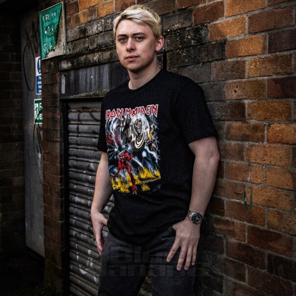 Official Iron Maiden Beast T Shirt (Black) | Band-Merchandise DE