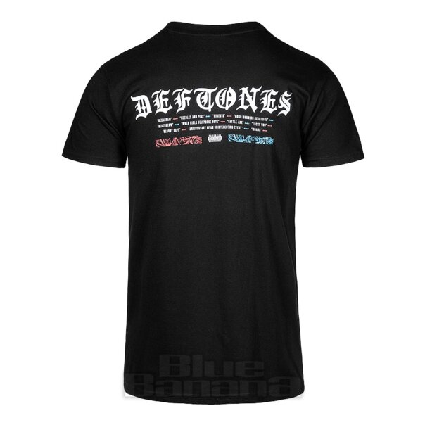 Deftones Static Skull T-Shirt (Black) | Official Band Merchandise