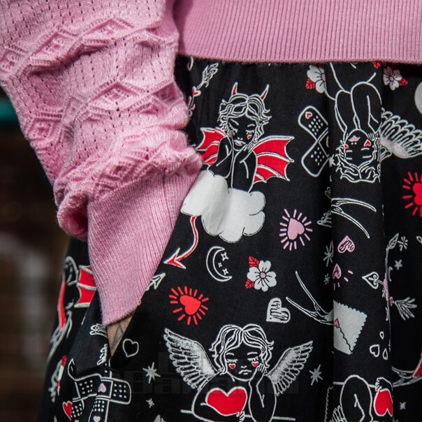 Hell Bunny Lucie Cardigan (Pink) | Kawaii Clothing