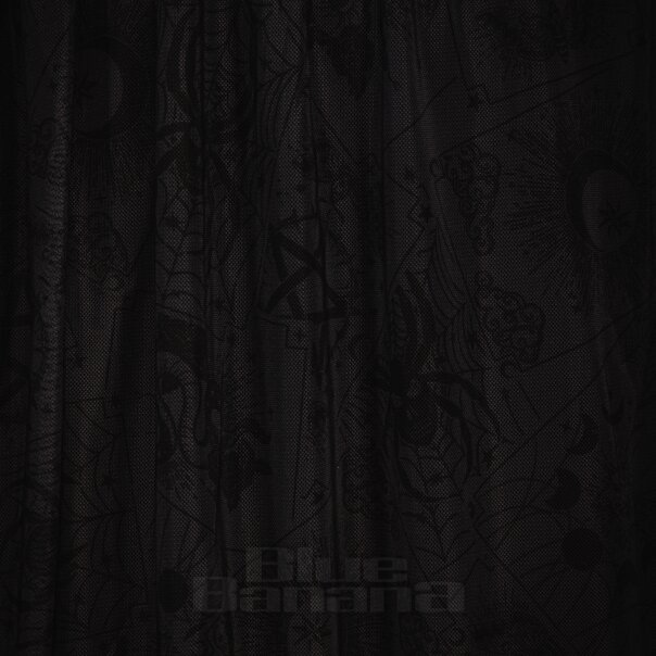 Jawbreaker Tarot Cold-Shoulder Midi Dress (Black) | Blue Banana