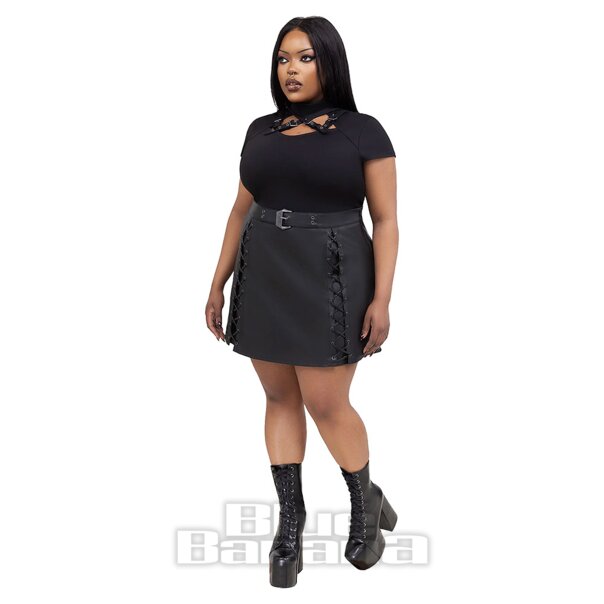 Killstar Nightbriar Harness Top (Black) | Blue Banana