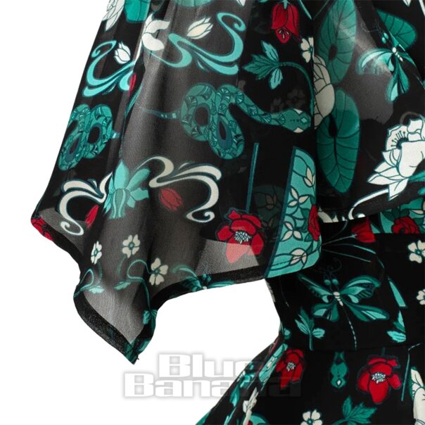 Hell Bunny Medea Dress (Black) | Blue Banana