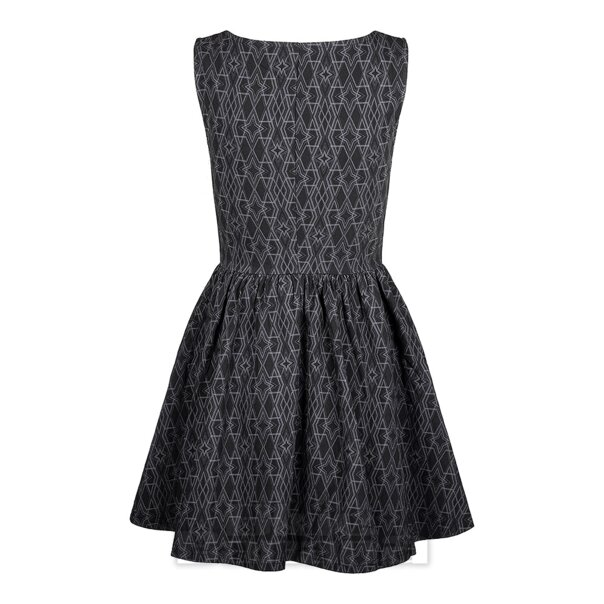 Killstar Mortalis Mini Dress (Charcoal) | Killstar Clothing