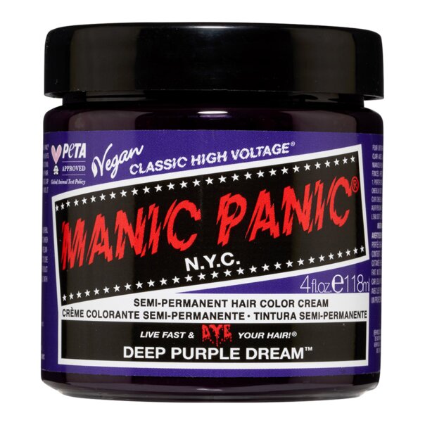 Manic Panic Classic Coloration  Semi-Permanente 118ml (Deep Purple Dream)