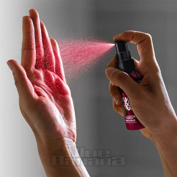 Paintglow Halloween SFX Fake Blood Spray (50ml) | Paintglow Blue Banana Makeup