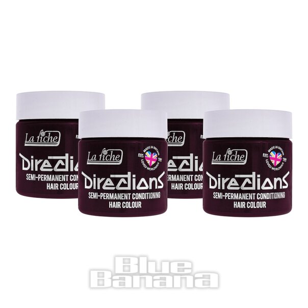 La Riche Directions Dark Tulip Colour Kit | Hair Dye Multipack