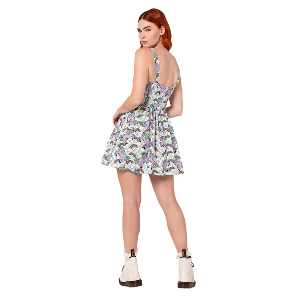 Hell Bunny Unicorn Dress (Multicolor) | Alternative Fashion, Goth Clothing