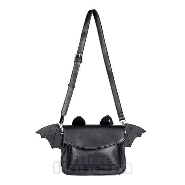 Banned Catacomb Bat Handbag (Black) | Blue Banana