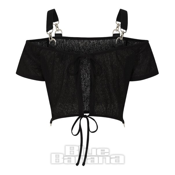 Banned Ravenna Top (Black) | Blue Banana