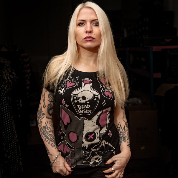 Camiseta de la Poción de Murciélago de Cupcake Cult (Negra) | Blue Banana