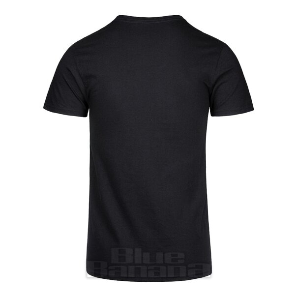 Asking Alexandria Skull Stack T Shirt (Black) | Blue Banana