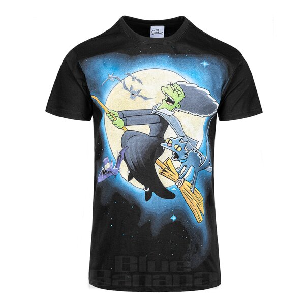 The Simpsons Marge Witch T-Shirt (Black) | Graphic Merch Tees